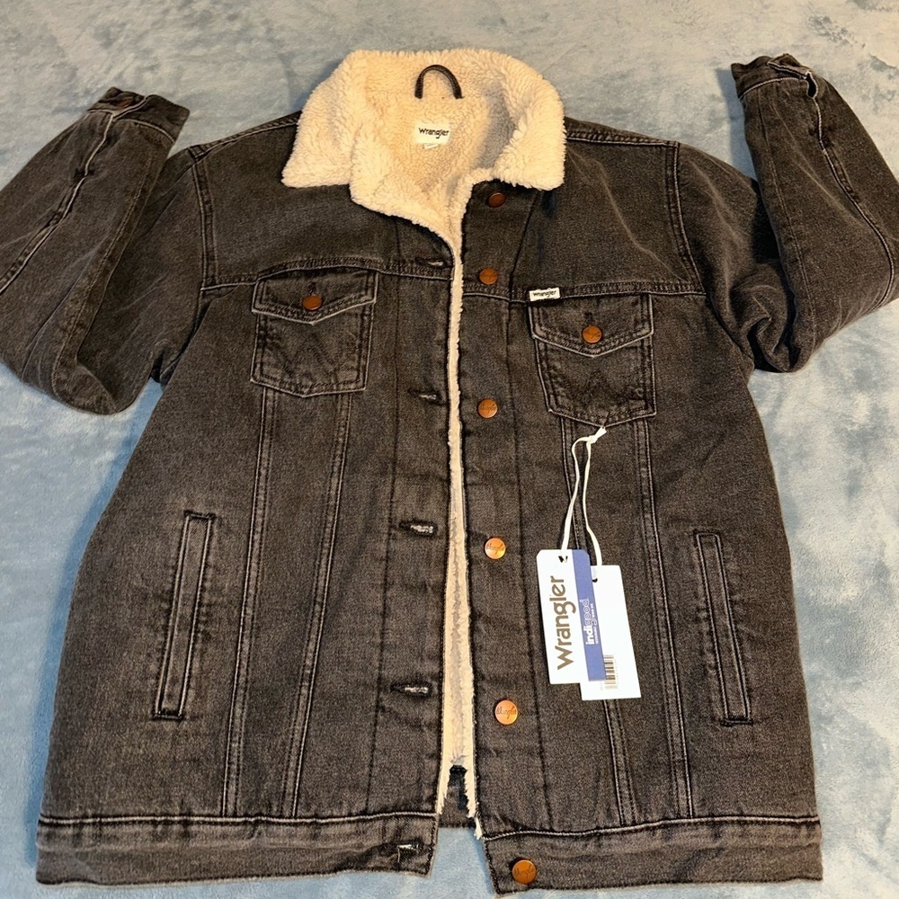 Wrangler indigood DENIM DYE Sherpa Jacket - Picture 10 of 15
